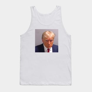 Donald Trump Mugshot Tank Top